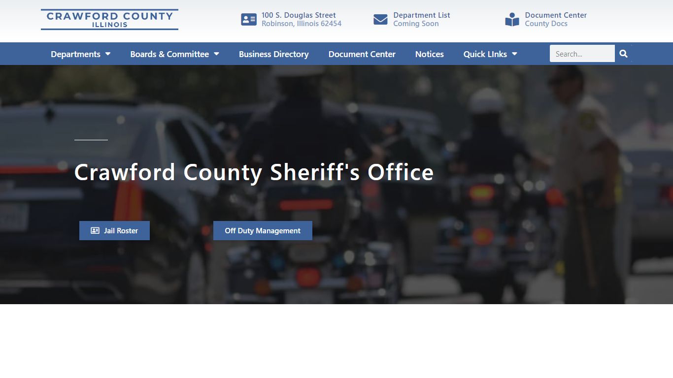 Sheriff's Office - Crawford County Illinois